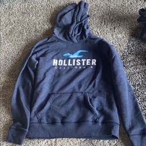 hollister blue hoodie! worn once